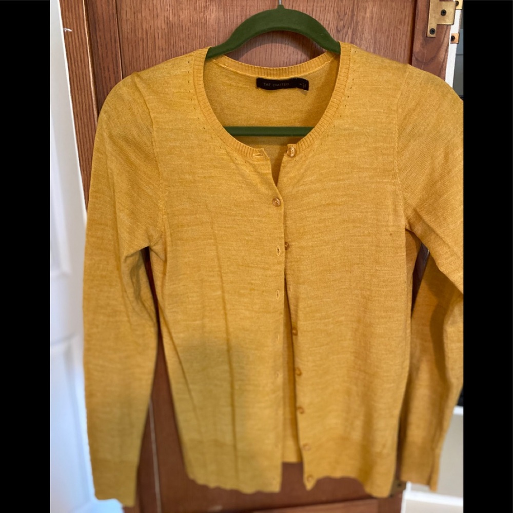 Button down sweater